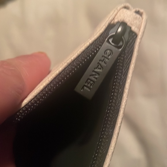 Chanel beautiful Cream Suede costmetic❤️(Traded)❤️ - Picture 3 of 3